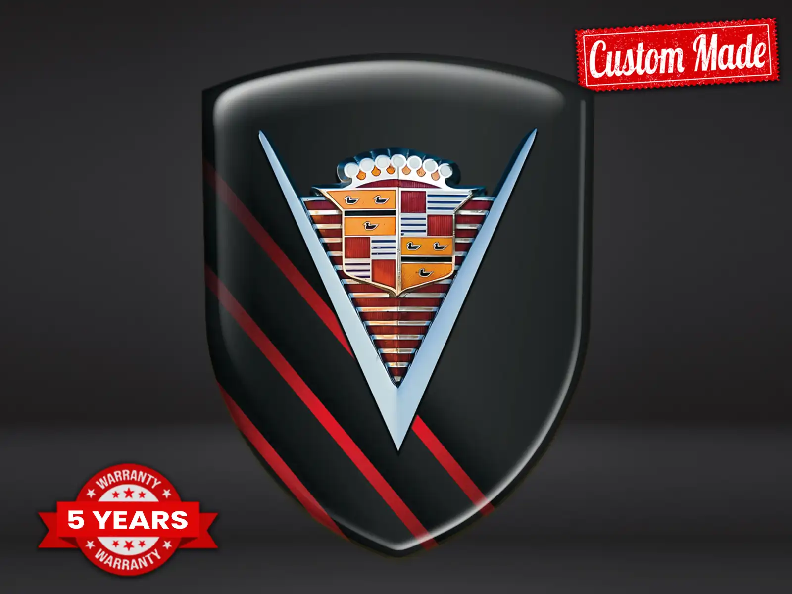 Cadillac Autoembleme Pro Max Langlebig Stilvoll Design